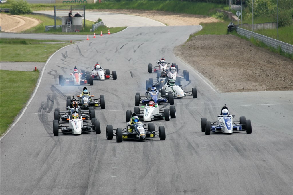 - Jan Jønck, Frederik Schandorff og Mathias W. Smith var i front ved forrige DM-afdeling på Ring
(Foto: Henning Smed)
